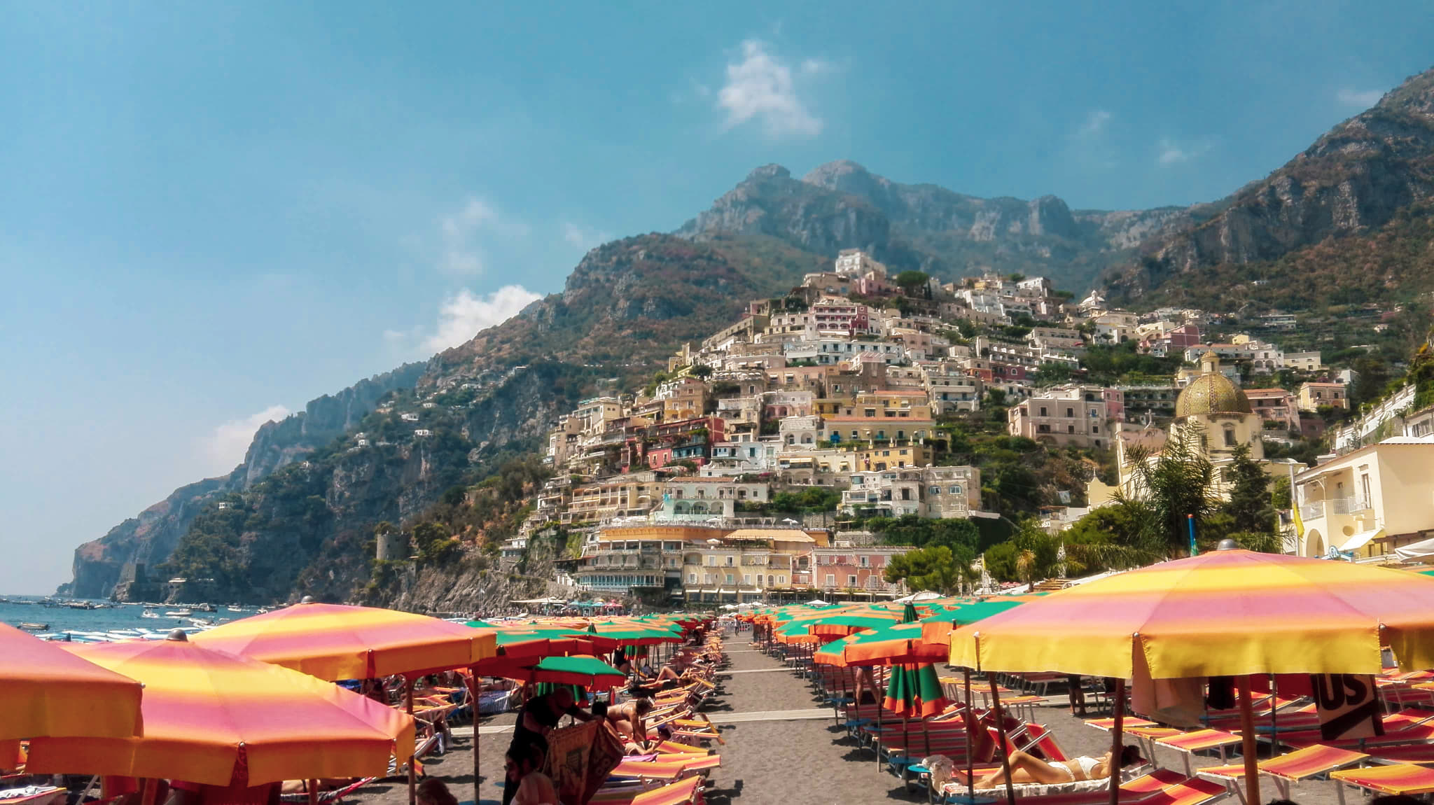 plaża w positano amalfi coast zwiedzanie atrakcje